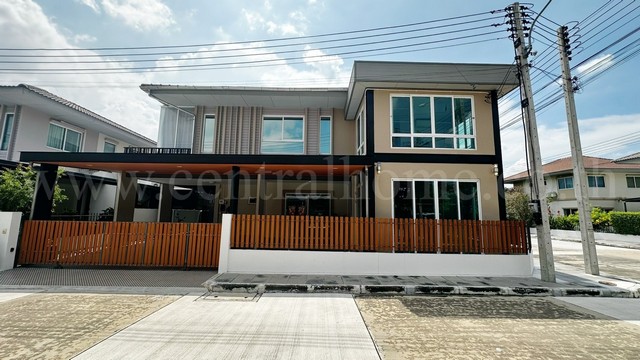 จองด่วน บ้านเดี่ยว ฮาบิเทีย บอนด์ ราชพฤกษ์ หลังมุม เฟอร์ครบ พร้อมอยู่