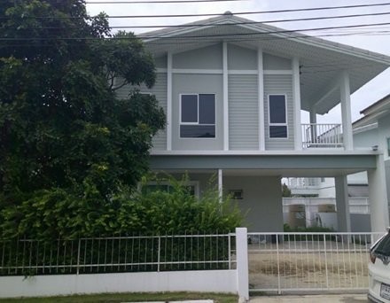 รหัสC7226 ให้เช่าบ้านเดี่ยว 2ชั้น ขนาดใหญ่เหมาะทำโฮมออฟฟิศ ถนนรามอินทรา42 ใกล้ซอยนวลจันทร์ 2
