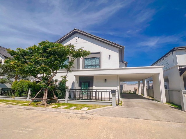รหัสC7221 ให้เช่าบ้านเดี่ยว 2ชั้น หมู่บ้าน Centro Bangna บ้านตกแต่งสวยบิ้วอินครบ พร้อมอยู่