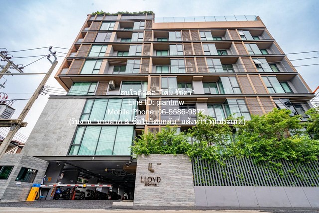 DSL-1230.1 ให้เช่า คอนโด LLOYD Soonvijai-Thonglor ชั้นที่ 4 ใกล้กับ ติด ร.พ.กรุงเทพ