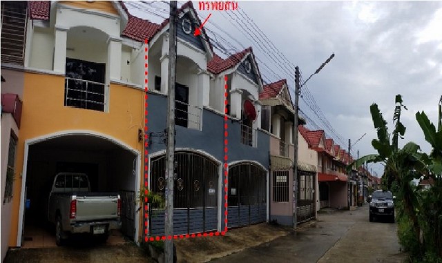 ขายทาวน์เฮ้าส์ 2 ชั้นหมู่บ้าน พงษ์ธนา ต.คลองแห อ.หาดใหญ่ จ.สงขลา