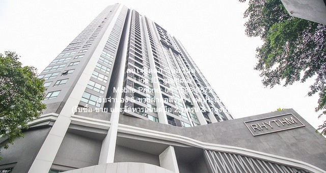 DSL-1193 ให้เช่า คอนโด ริทึ่ม สุขุมวิท 44/1 Rhythm Sukhumvit 44/1 กรุงเทพ คลองเตย ห้องนอน 1 ห้อง ห้องน้ำ 1 ห้อง