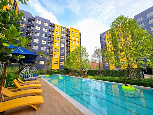 Dcondo Shine Rangsit คอนโด ใกล้ ม.ธรรมศาสตร์ พร้อมอยู่ แต่งครบ โทร 065-4496399