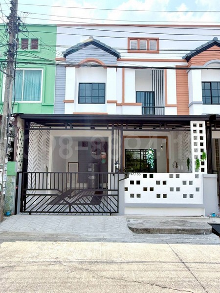 ขายทาวน์เฮ้าส์ 2 ชั้น หมู่บ้านณัฐกานต์ ซ.สายไหม 64 เนื้อที่ 21 ตรว 4นอน 2 น้ำ พร้อมของแถมในบ้าน