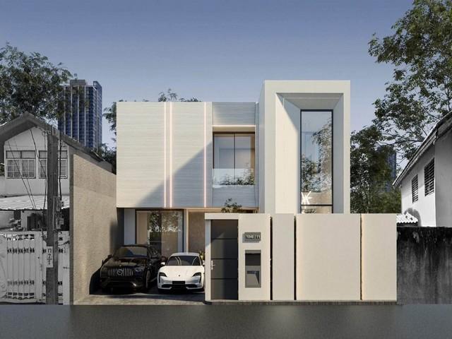 ขายบ้านแฝด 2 ชั้น 53 ตร.ว. ซอยปุณณวิถี 38 Modern Luxury ใกล้ BTS ปุณณวิถี