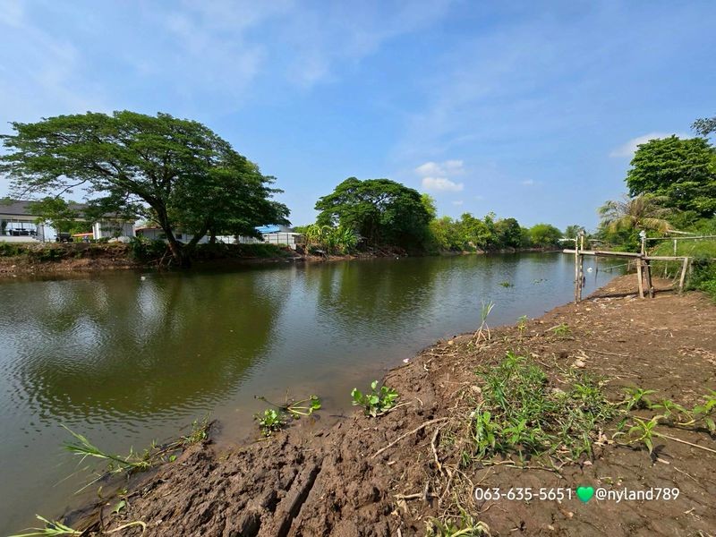 ขายที่ริมแม่น้ำนครนายก ใจกลางตัวเมืองนครนายก ถมแล้ว ซอยเยื้องขนส่ง จ.นครนายก ใกล้แยกสามสาว