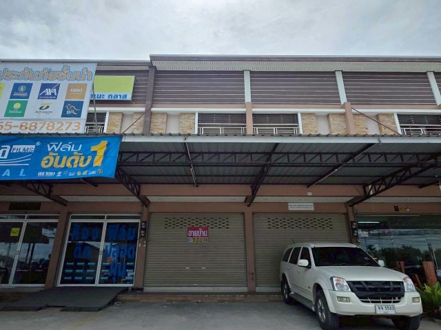 ขายบ้านตึก อาคารพาณิชย์ 2 ชั้น 1 คูหา มะขามคู่ นิคมพัฒนา ระยอง
