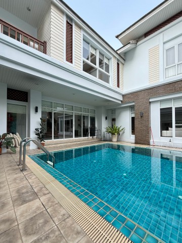 ให้เช่า #บ้านเดี่ยวหรู พูลวิลล่า 2 โครงการ สุขุมวิท 36 การ์เด้น วิลเลจ #ใกล้BTSทองหล่อ
