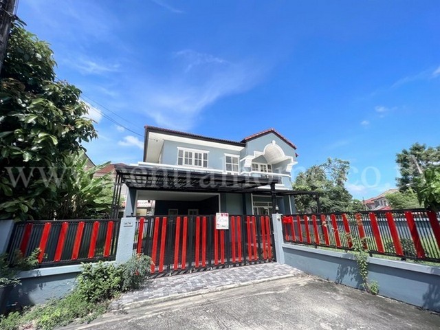 บ้านเดี่ยว บ้านบุรีรมย์ ถนนรามอินทรา - คู้บอน 41 ทำเลดี หลังริม
