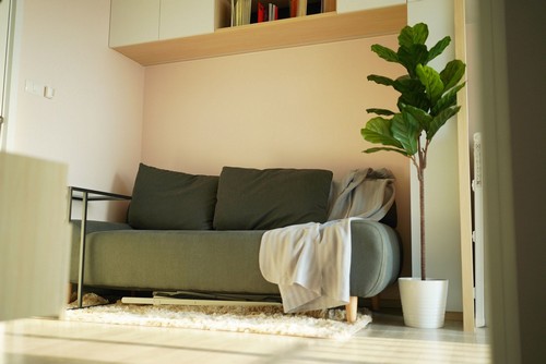 Dfb0141 ให้เช่า พลัม คอนโด เซ็นทรัล สเตชั่น plum condo central station ติดเซ็นทรัลเวสเกต ห้องสวย พร้อมอยู่ ทิศตะวันออก