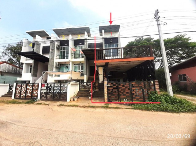 ขายบ้านเดี่ยว 3 ชั้น ขอนแก่น ถนนศรีจันทร์ เมืองขอนแก่น