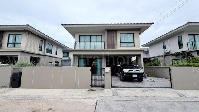 บ้านเดี่ยว ภูมิใจนิเวศน์ โครงการ 2 พระสมุทรเจดีย์ ทำเลดี