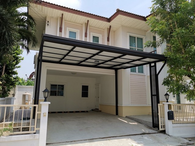 ให้เช่าบ้านเดี่ยว 2 ชั้น 60 ตรว. 4 ห้องนอน หมู่บ้านสิรินดา พรานาลี ซอยกิ่งแก้ว 19 บางพลี ใกล้สนามบินสุวรรณภูมิ