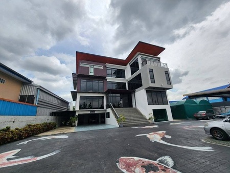 ขาย ที่ดินพร้อมอาคารสำนักงาน 4ชั้น ถนนสุขาภิบาล5 ซอย 22 TEL 095-1642956