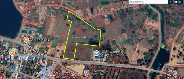 ขาย ที่ดิน 14 ไร่ 2 งาน 58.8 ตารางวา บนถนนโยธาธิการ ขก.2127 ติดโรงเรียนเทศบาล บ้านทุ่ม ตำบลบ้านทุ่ม อำเภอเมืองขอนแก่น จังหวัดขอนแก่น