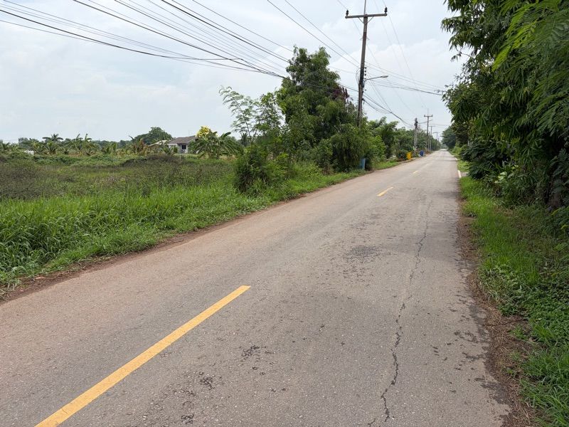 ขายที่ดินเปล่าแปลงสวย ทำเลดี ด้านหน้าติดถนน ด้านหลังติดคลอง อำเภอบางคล้า จังหวัดฉะเชิงเทรา