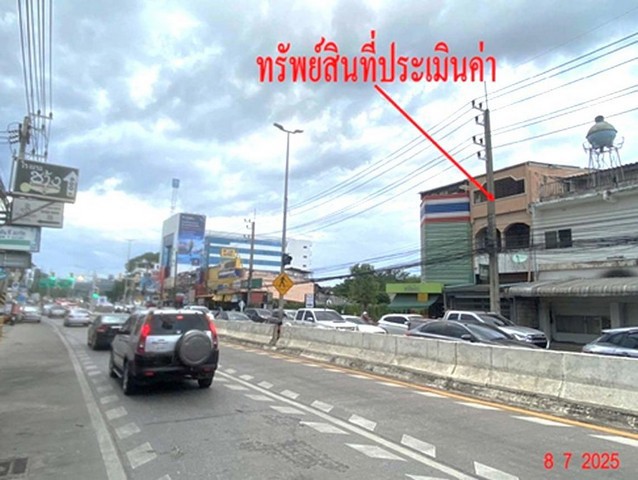 ขายอาคารพาณิชย์ 2 ชั้น เมืองเชียงใหม่ มีชั้นลอยและชั้นดาดฟ้า ถนนสายเชียงใหม่-ฝา
