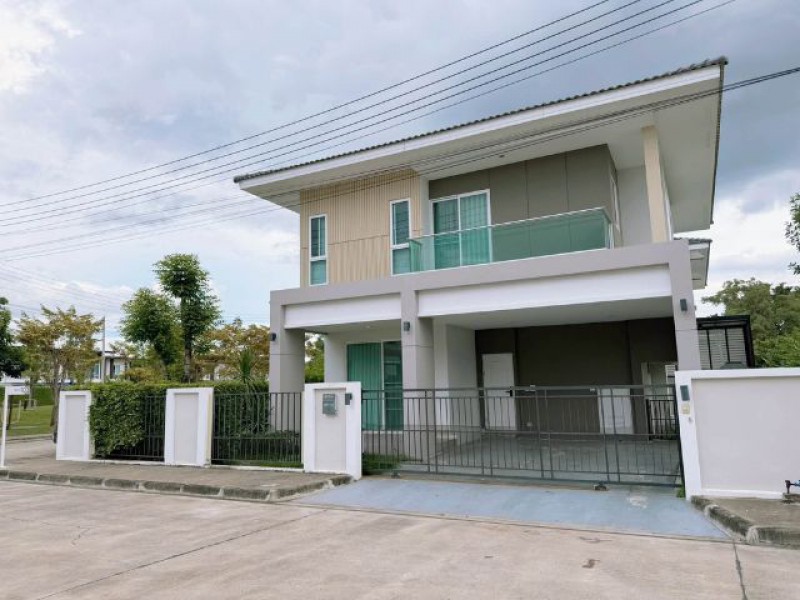 โครงการบีลีฟ-วงแหวนสันกำแพง บ้านเดี่ยวแปลงมุม ติดสวนสาธารณะ บรรยากาศเงียบสงบ พร้อมเข้าอยู่ทันที