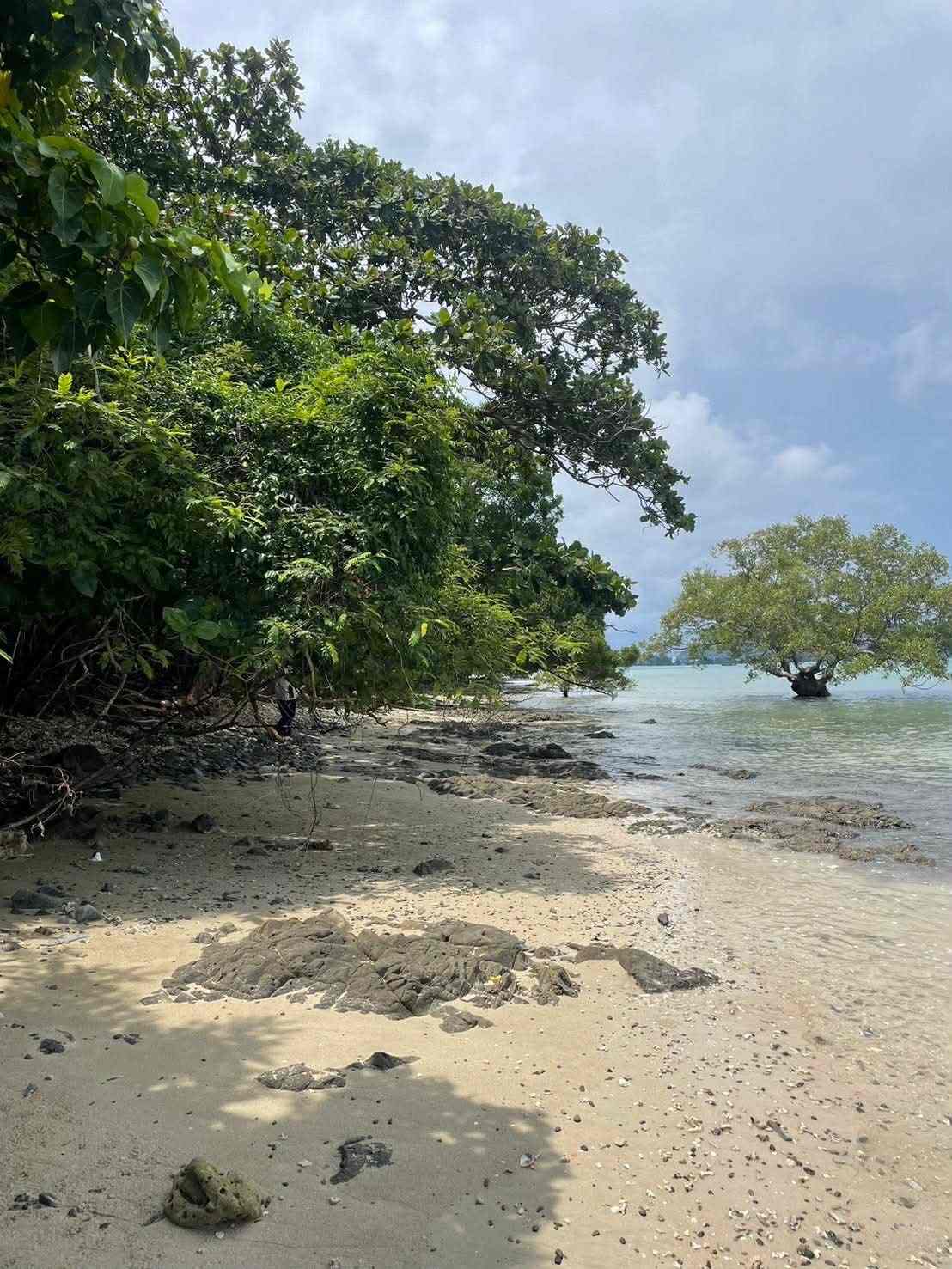 Vacant land for sale 35 Rai - prime location beachfront Lon island, Phuket