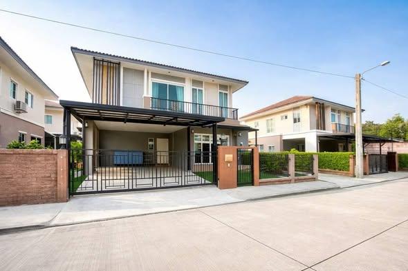 ขายบ้านเดี่ยว 2 ชั้น 56 ตร.ว. โครงการภัสสร เพรจทิสลุกซ์ พัฒนาการ 38 ใกล้ทางด่วน
