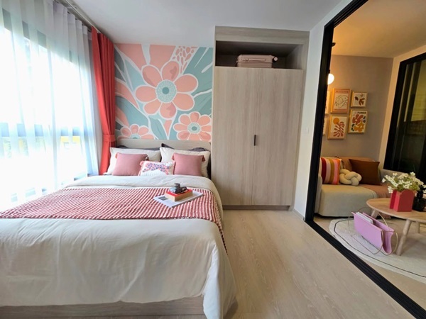 ขายคอนโดใหม่ ดีคอนโด ชายน์ รังสิต ใกล้ ม.ธรรมศาสตร์ รังสิต แต่งครบ พร้อมเข้าอยู่ โทร 0654496399