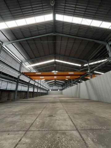 BST1317 ให้เช่าโกดังพร้อมเครน 2,280 ตร.ม. บางพลี ถนนเทพารักษ์ สมุทรปราการ ใกล้บางนา คลังสินค้าขนาดใหญ่ พร้อมออฟฟิศ