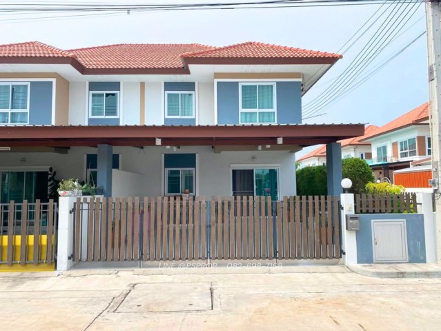 บ้านเช่าบ้านริมสวน ใกล้นิคมอมตะ หมู่บ้าน บ้านริมสวน HR0087