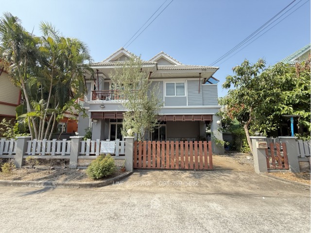 บ้านเช่าบางเเสน ใกล้ตลาดหนองมนติดถนนสุขุมวิท Casalunar Village HR0067